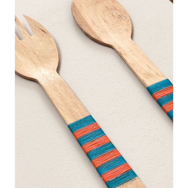 The Fork and Spoon - small 3D wall sculpture