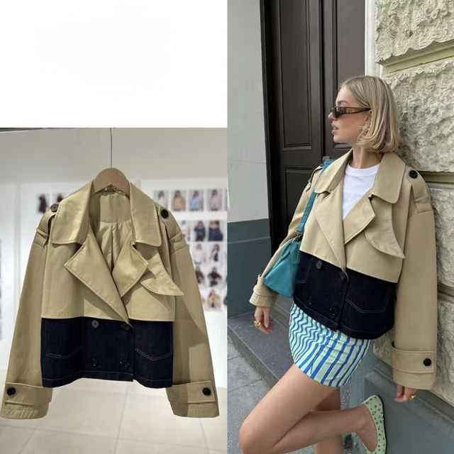 GABARDINA CRUZADA DUO