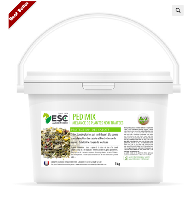 PEDIMIX – Circulation sanguine sabot du cheval – Mélange de plantes