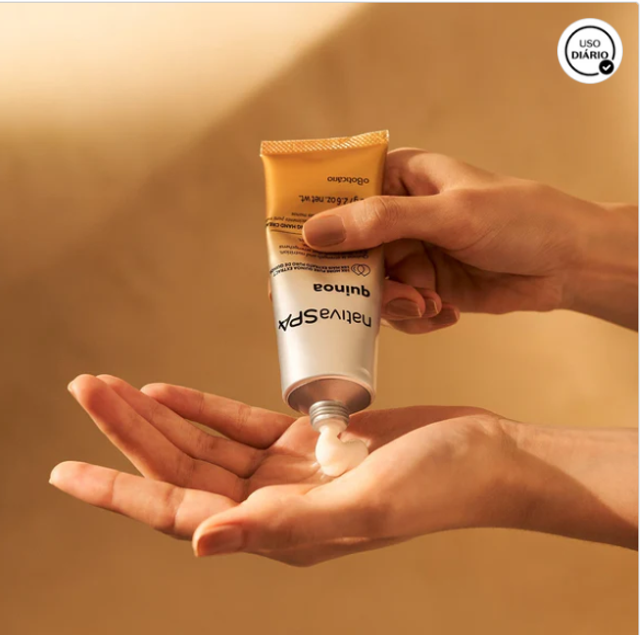Nativa Spa Creme Hidratante Para as Mãos Quinoa 2.6oz.net wt
