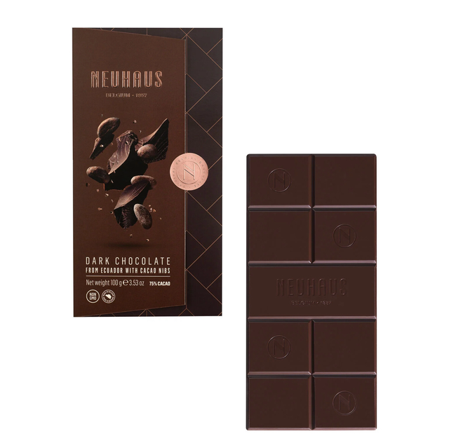 TABLETTE CHOCOLAT NOIR FÈVES DE CACAO