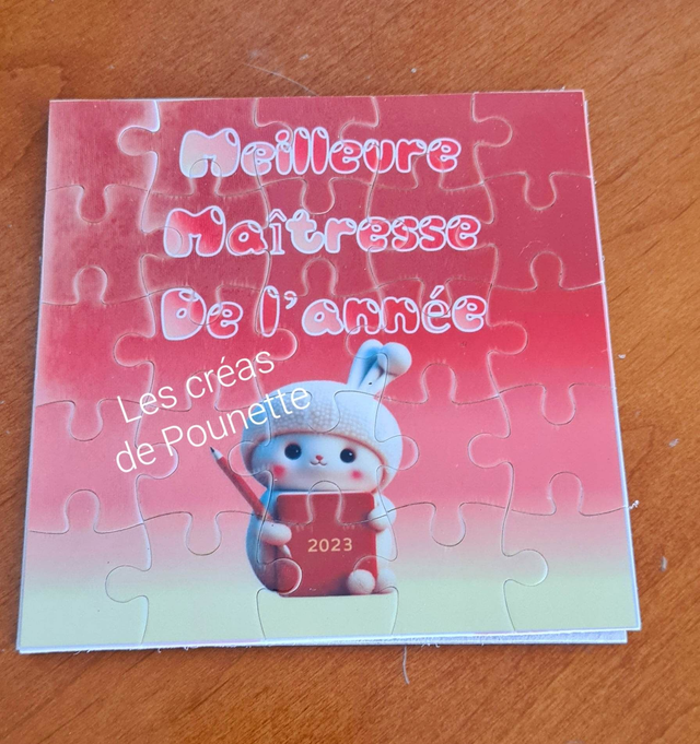 Petit puzzle à personnaliser