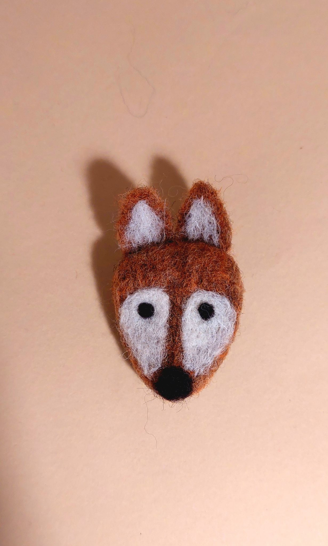 Broche renard