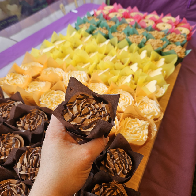 Double chocolate cupcake