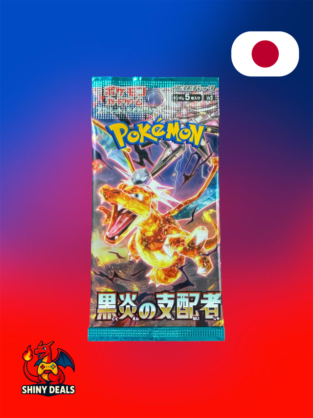 Booster Pokémon Ruler of the Black Flame (Sv3) - Japonais