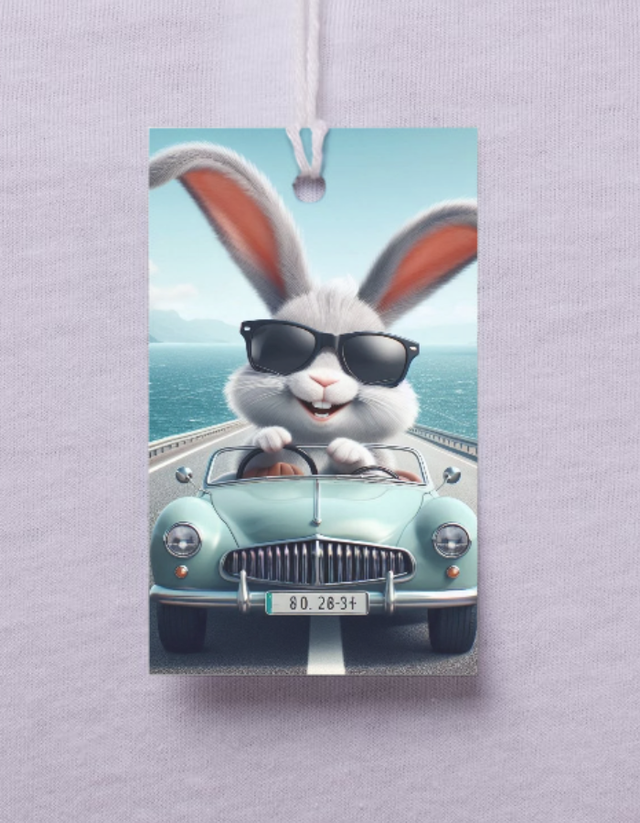  Un Lapin au volant  