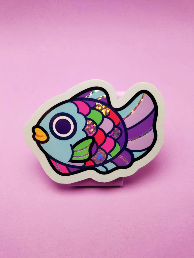 Sticker - Rainbow Taiyaki