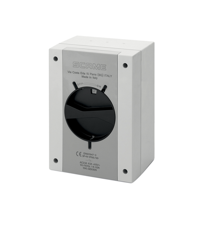 SCAME 32A Rotary Isolator