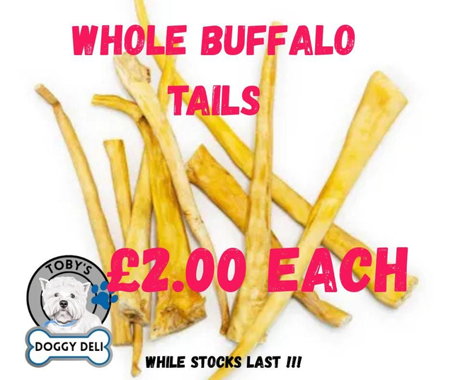 WHOLE BUFFALO TAILS