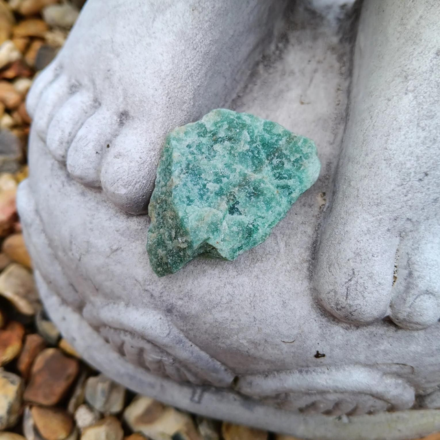 Genuine Green Aventurine Crystal Rough Gemstone