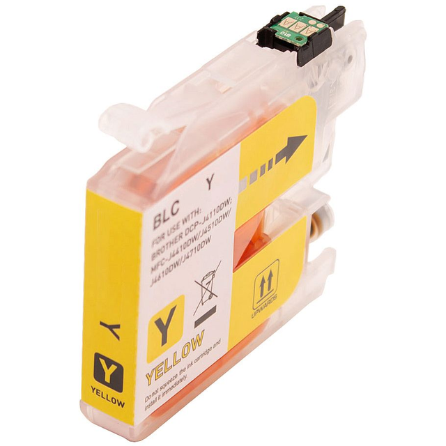 Brother LC125XL Y Geel