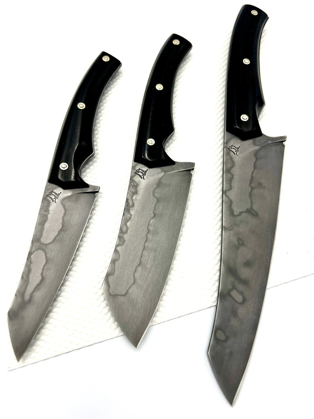 Set de cuisine Ebène 3 couteaux 