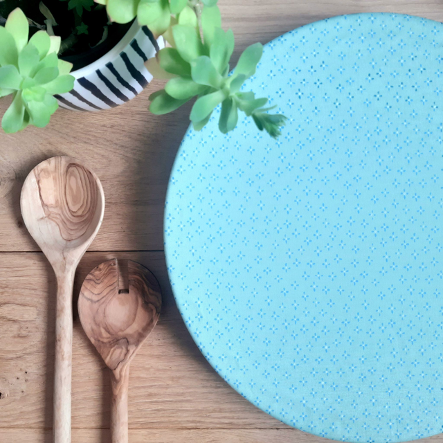 Charlotte à plats / Bleu turquoise