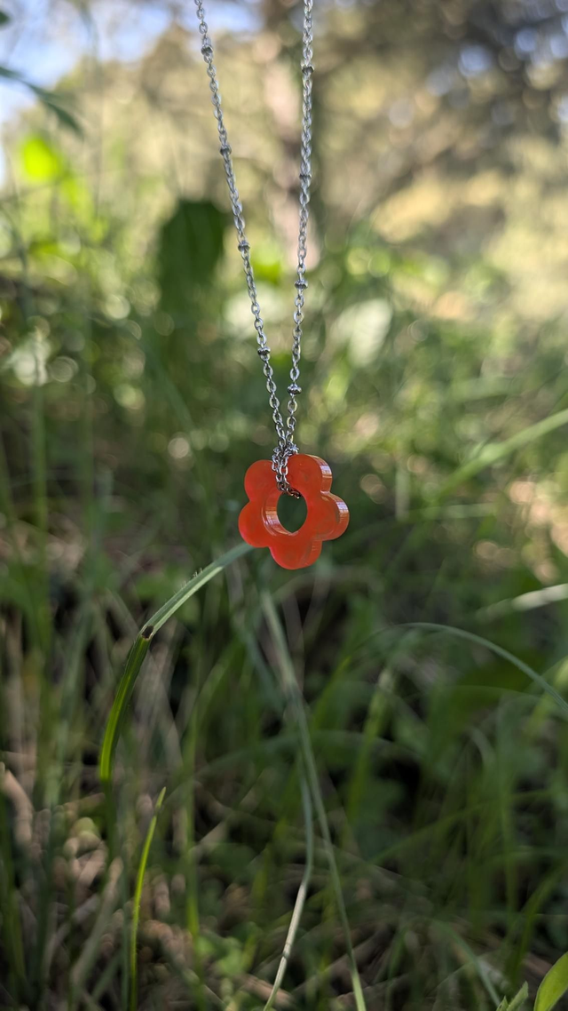 Collier fleur de vous (version 2(