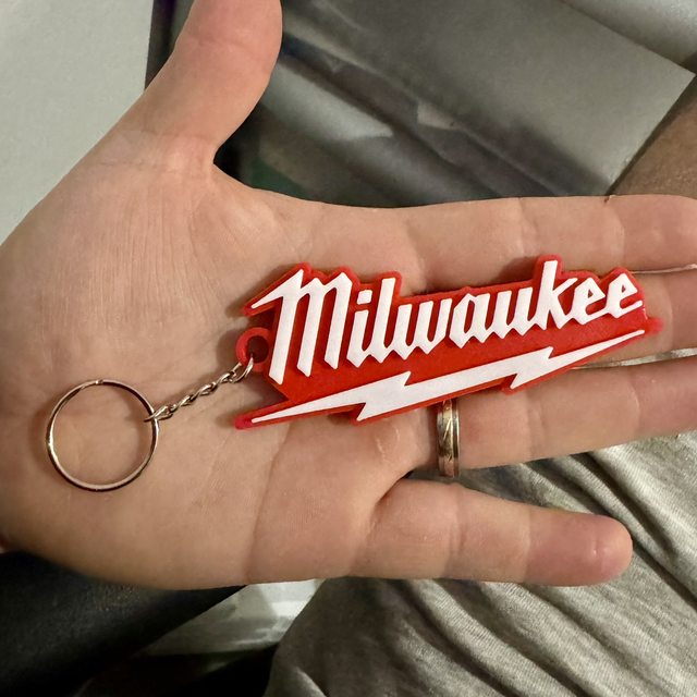 Porte-clés Milwaukee 10cm