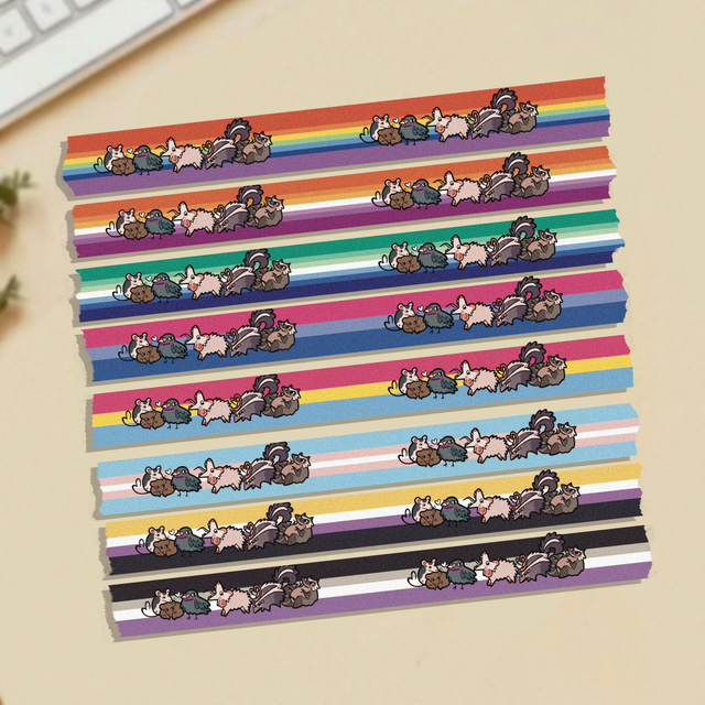 Washi Tape - Pride flag 
