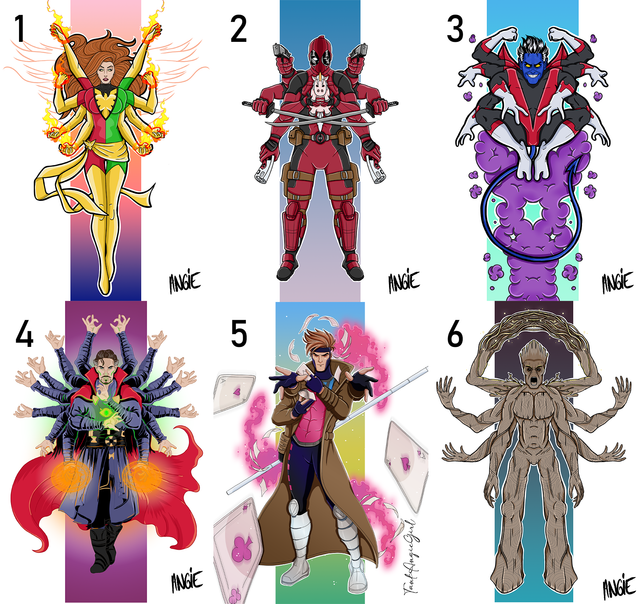 Collection Marvel - Planche 2