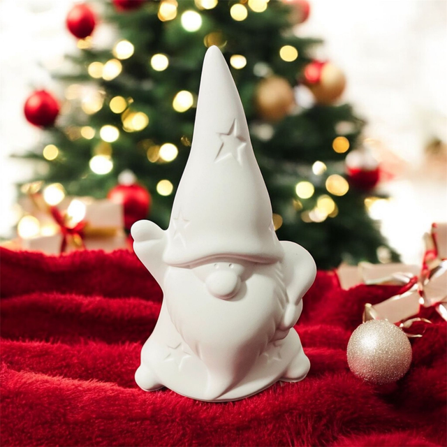 Weihnachtsmann Figur Weiß