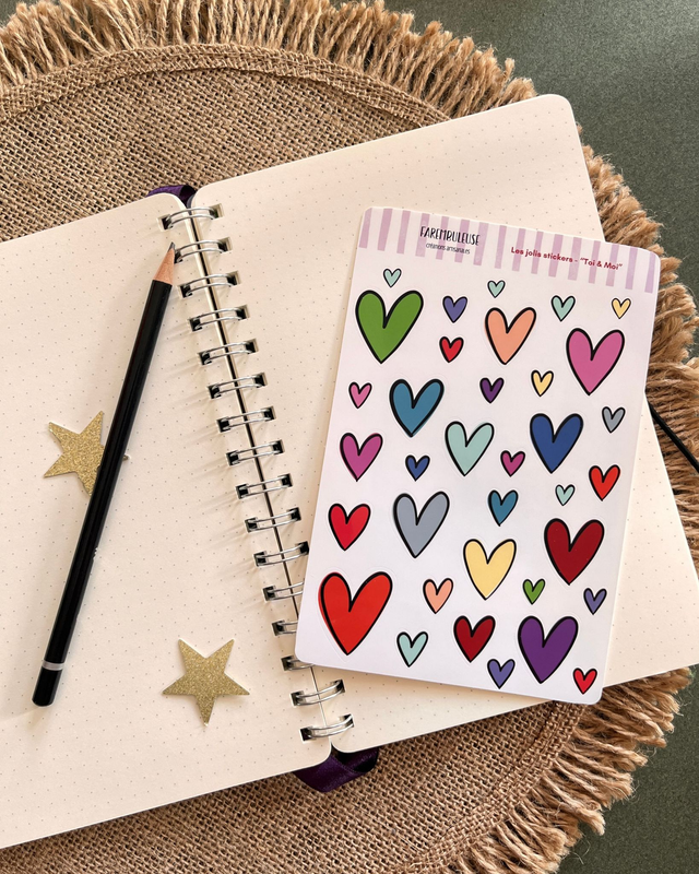 Les jolis stickers - Toi &amp; Moi
