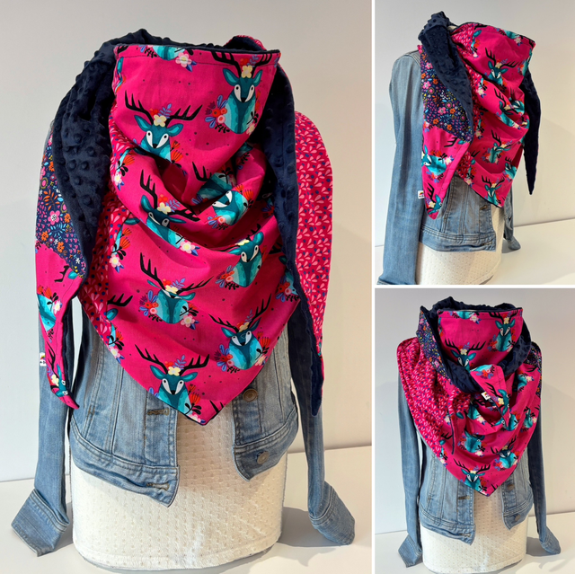 Maxi Chèche Double Patchwork 330