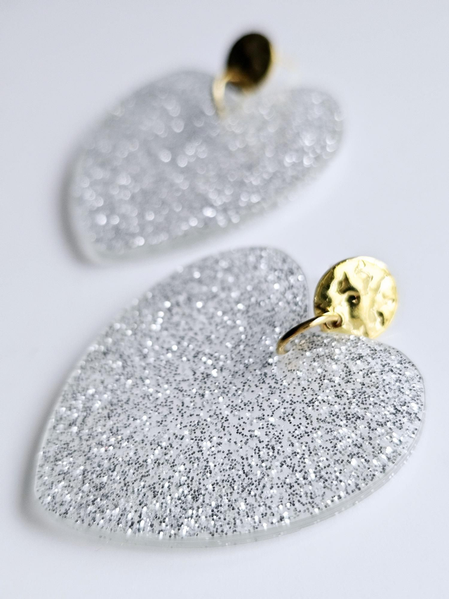 KISS'KISS GRIS CLAIR PAILLETTÉ