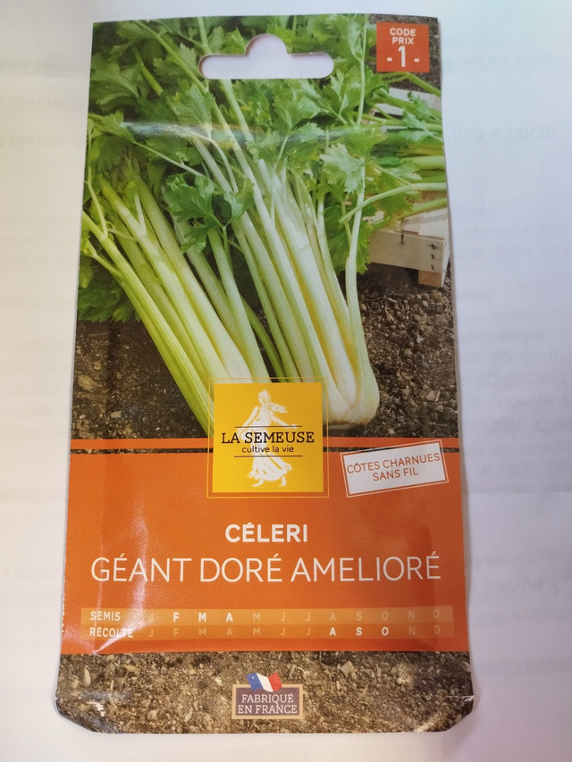Céleri Géant Doré Améliorée