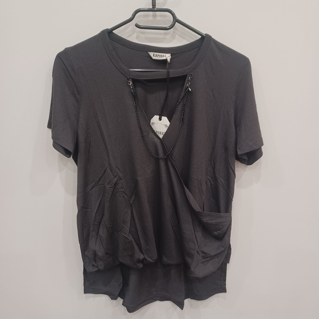 BLOUSE FEMME AVEC CORDON 