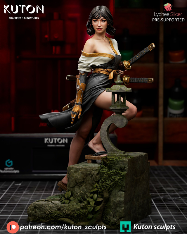 STATUE KIRA MEIKAI série heroic fantasy 