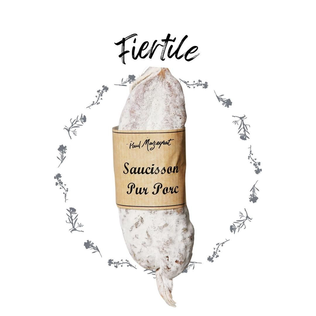 Saucisson pur porc de Corrèze 