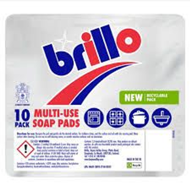 Brillo 10 Multi-Use Soap Pads