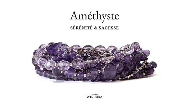 Bracelet | Améthyste - Éléments V2 (4mm)