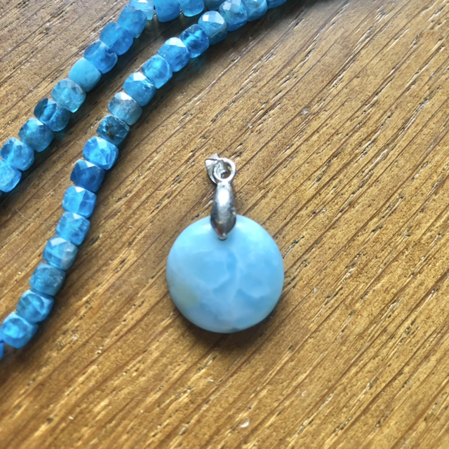 Pendentif Larimar AA