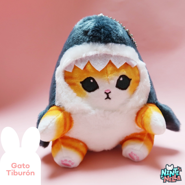 Llavero Gato Tiburón 