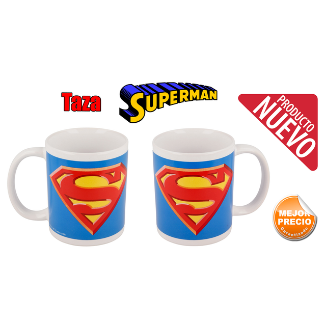 TAZA 325 ml SUPERMAN 