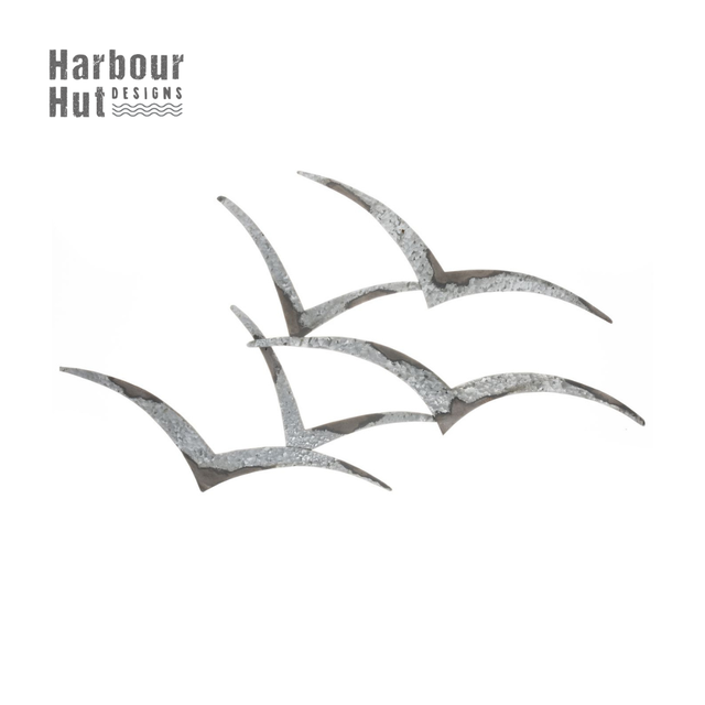 Metal Seagull Wall Art