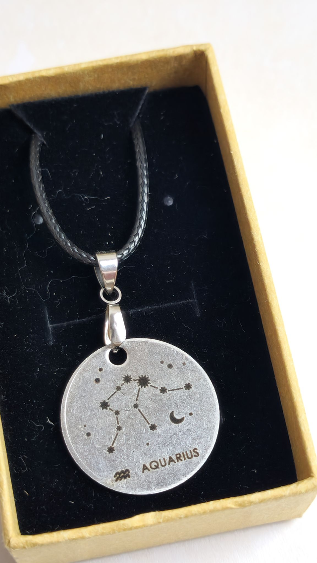 Collier constellation Verseau
