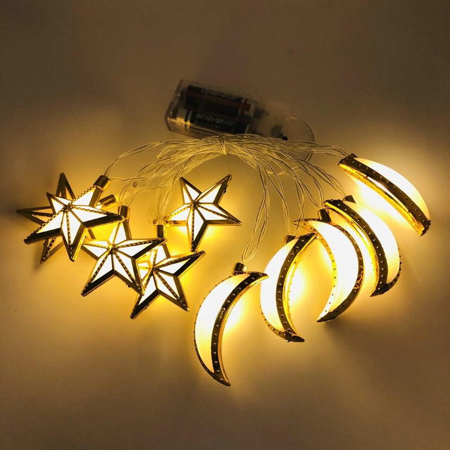 Moon and Star LED Light