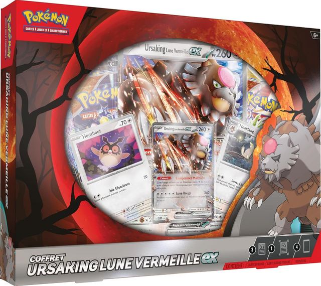 Coffret Ursaking Lune Vermeille EX - Pokémon JCC Novembre 2024