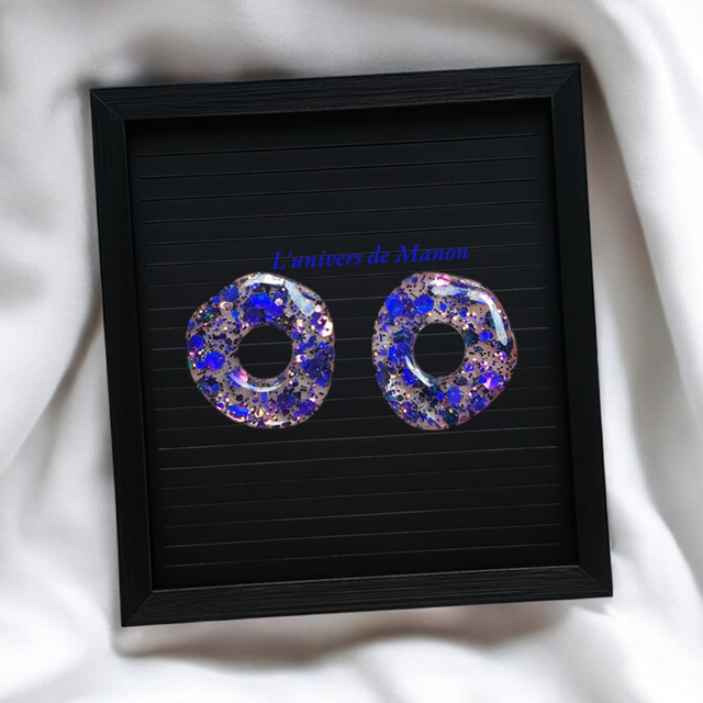 2 Pampilles  (créoles interchangeables) 