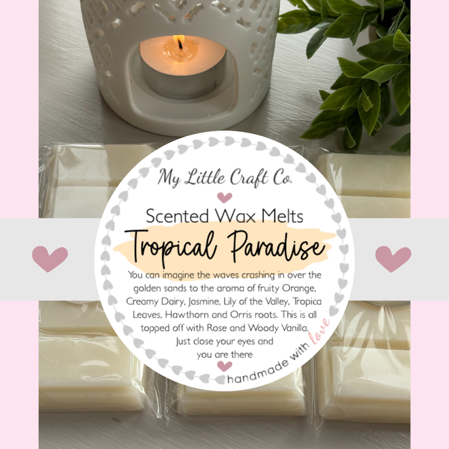 Tropical Paradise - Snap Bar Wax Melts