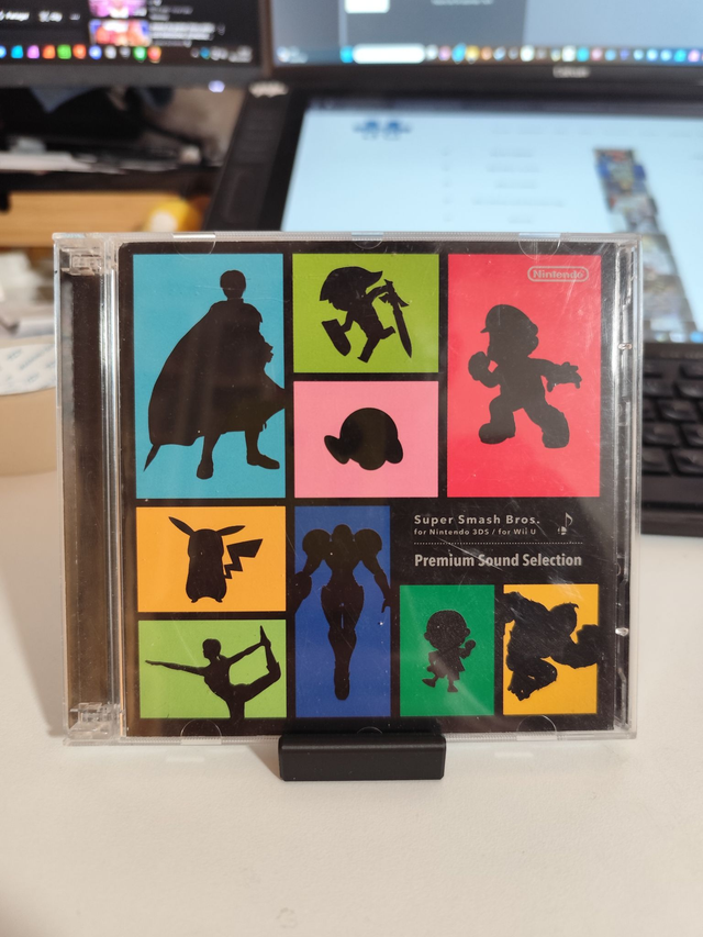 Support pour CD audio de jeux vidéo