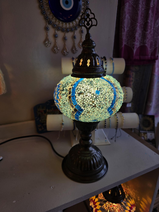 Large Mosaic Table Lamp