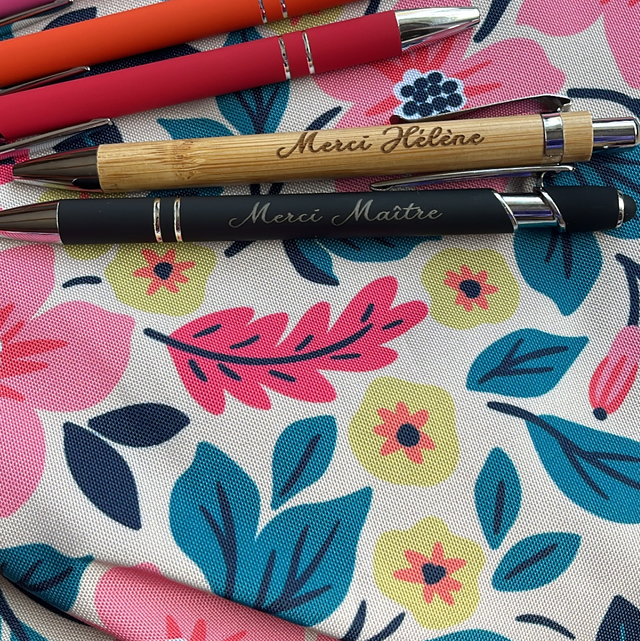 Stylo personnalisé en métal ou bois 