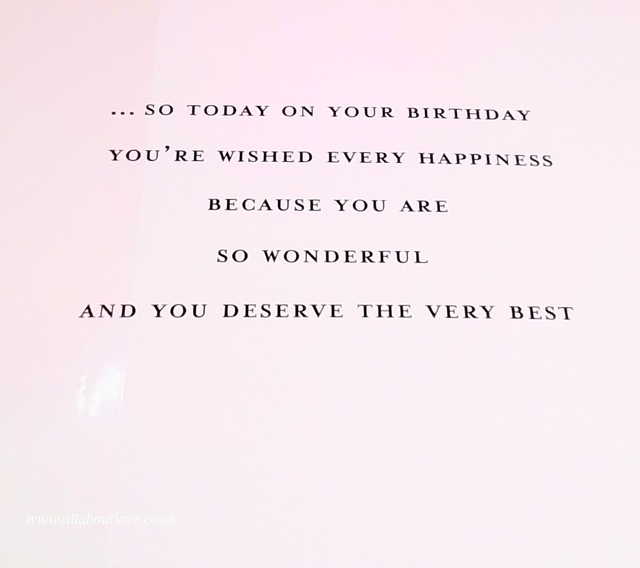 SISTER-IN-LAW BIRTHDAY CARD - QUALITY CARD - MODERN DESIGN & BEAUTIFUL VERSE