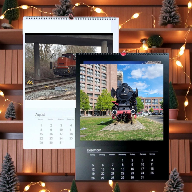 Eisenbahn Kalender 2026 