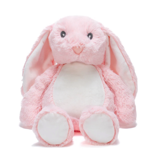 Personalised Plush Bunny - Pink