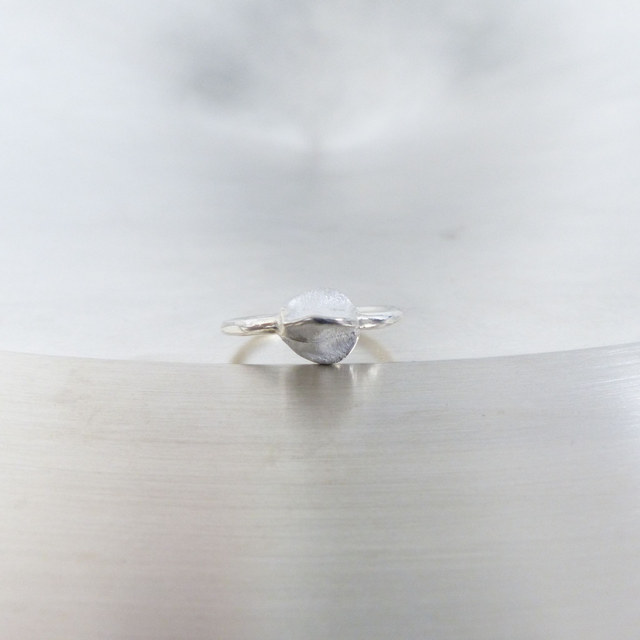 Ring Traubenhyazinthe Silber hell