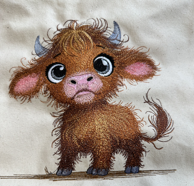 Tote - Mini Highland Cow