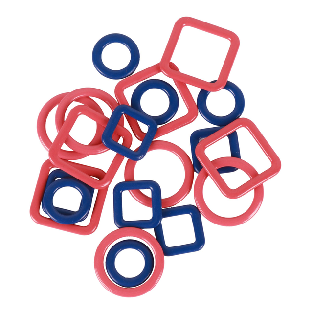 Stitch Markers - Linea Metal - Pack of 40