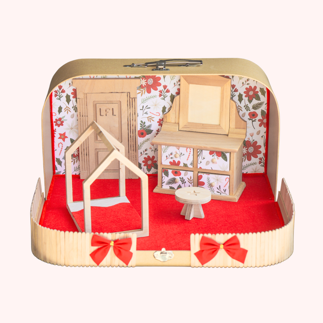 Grande Valise Magique – Format Enneigée - Fleurs